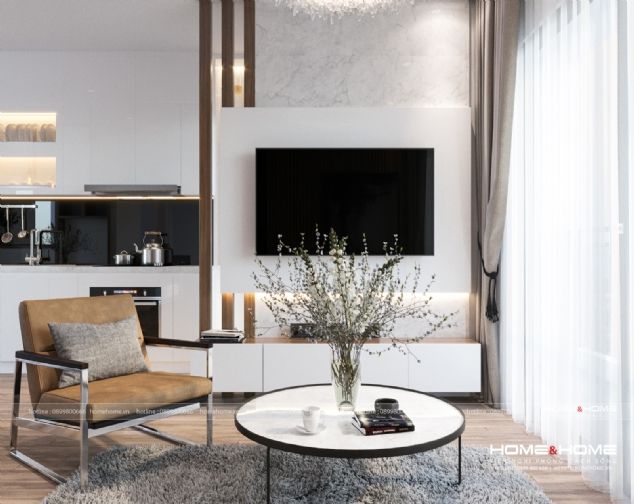 Cho thuê căn hộ 2PN chung cư 72 Quan Nhân, Thanh Xuân, Hà Nội