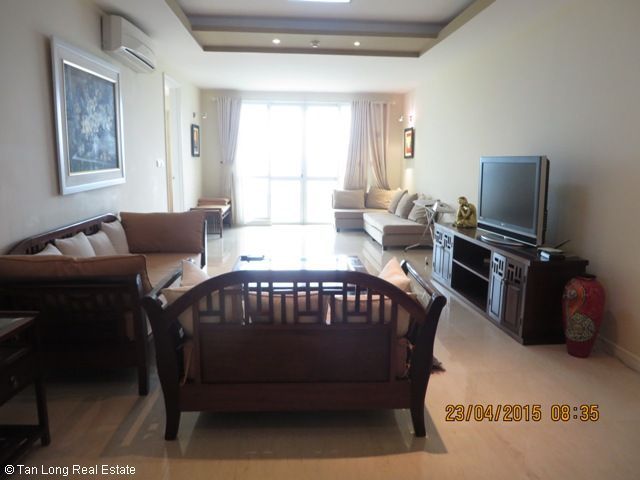 Cho thuê căn hộ 3 phòng ngủ, 145m2 tòa P1 Ciputra, quận Tây Hồ
