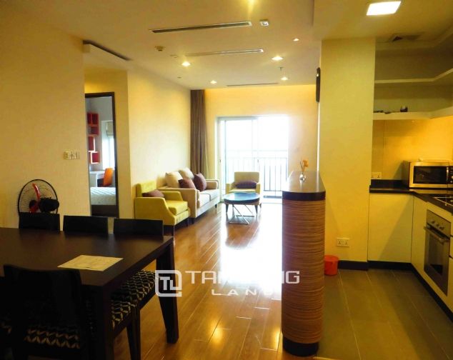 Cho thuê căn hộ 3 phòng ngủ ở Hòa Bình Green, đường Bưởi, quận Ba Đình