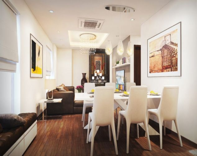 Cho thuê căn hộ 3 PN chung cư Berriver Long Biên giá rẻ, đầy đủ đồ
