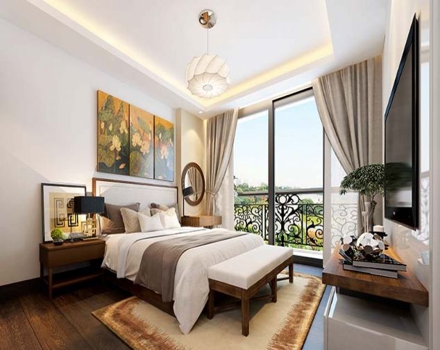 Cho thuê căn hộ 3 PN view sông Hồng, đầy đủ đồ ở Hà Nội Aqua Central