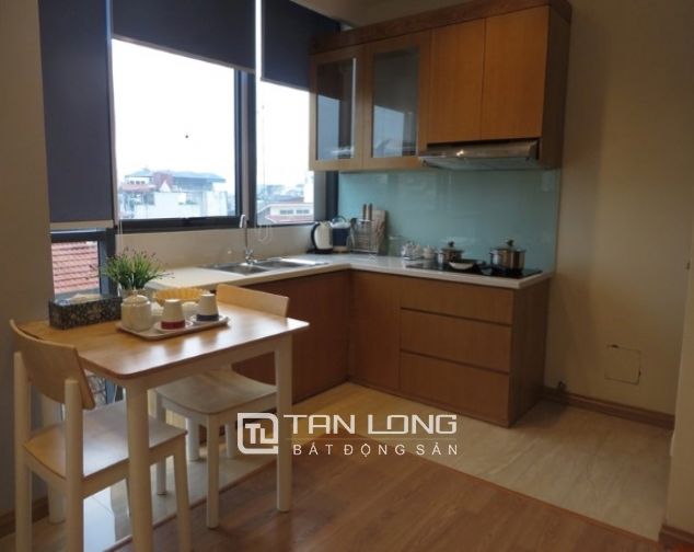 Cho thuê căn hộ 40m2, 1 phòng ngủ đường Liễu Giai, quận Ba Đình, Hà Nội.