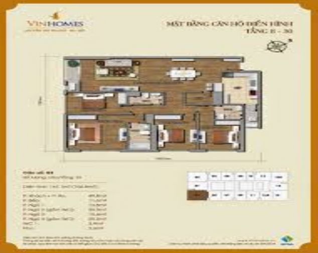 Cho thuê căn hộ chung cư Vinhomes Nguyễn Chí Thanh 4PN, 167m2, đủ đồ