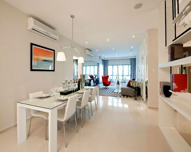 cho thuê căn hộ Gamuda (75m2, 2PN full đồ), 7.5 tr/th