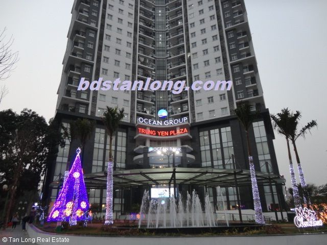 Cho thuê căn hộ tại Trung Yên Plaza diện tích 110,7m2, bao gồm 2 phòng ngủ, 2 phòng tắm