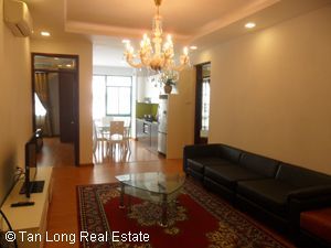 Cho thuê chung cư 115m2, 3 phòng ngủ tòa 18T1, quận Cầu Giấy