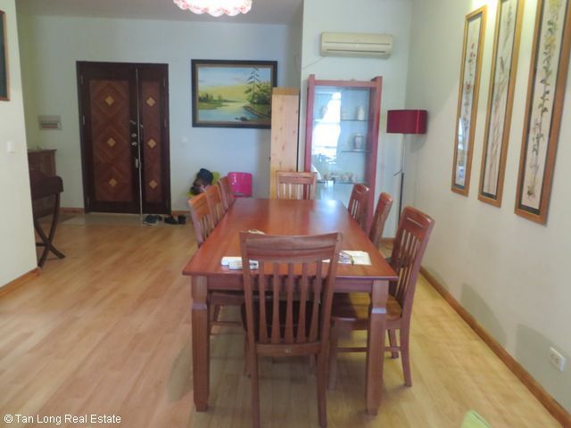 Cho thuê chung cư 123m2 tòa G3 Ciputra, quận Tây Hồ