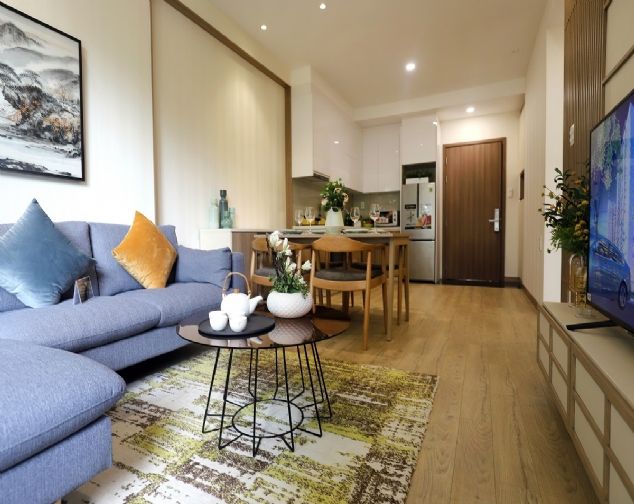 Cho thuê chung cư Eurowindow River Park chân cầu Đông Trù, 70m2 2 phòng ngủ, 2 vệ sinh