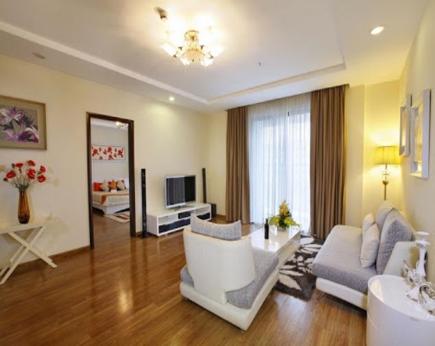 Cho thuê chung cư Helios Tower số 75 đường Tam Trinh, gần cầu Mai Động, 2PN, giá 7 triệu/th
