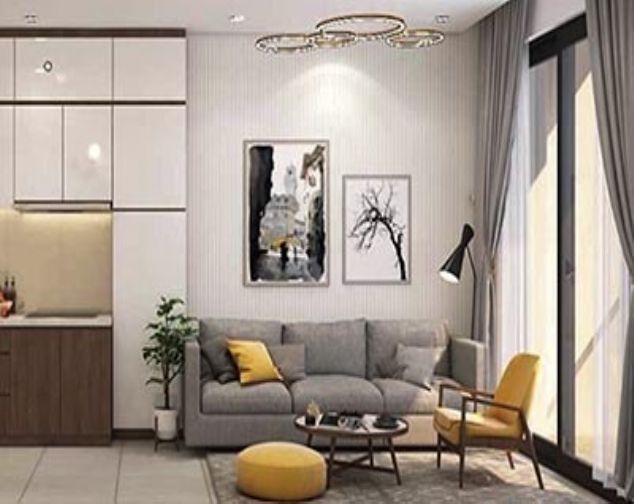 Cho thuê chung cư K35 Tân Mai gần đường Kim Đồng, 2 - 3 PN đủ đồ giá 8 - 9 tr/th