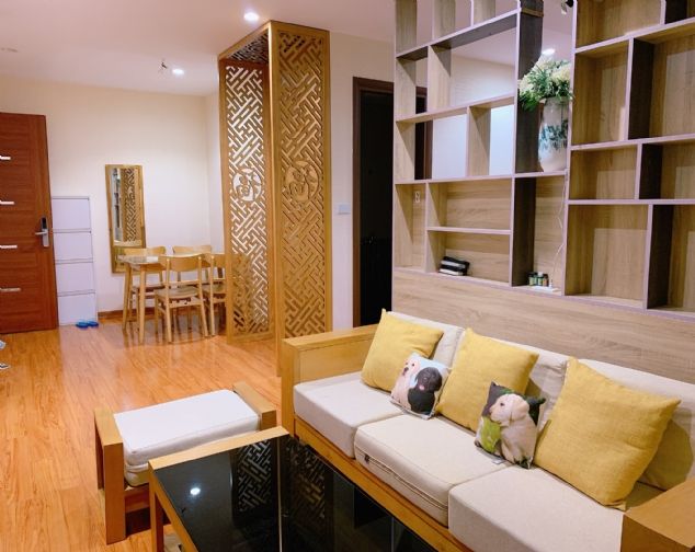 Cho Thuê Chung cư Thăng Long Mansion 100m2 Giá 15tr/ tháng Đủ đồ