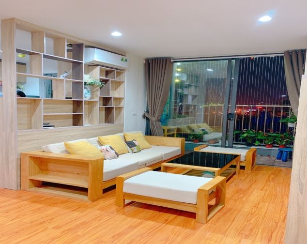 Cho Thuê Chung cư Thăng Long Mansion 77m2 Giá 12tr/ tháng Đủ đồ