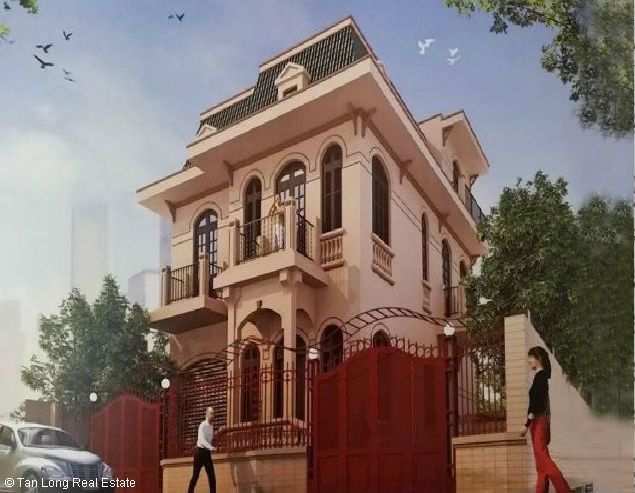 Cho thuê gấp biệt thự 3 tầng đường Âu Cơ, quận Tây Hồ, Hà Nội