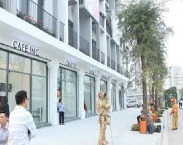 Cho thuê shophouse Gold tại The Manor Central Park