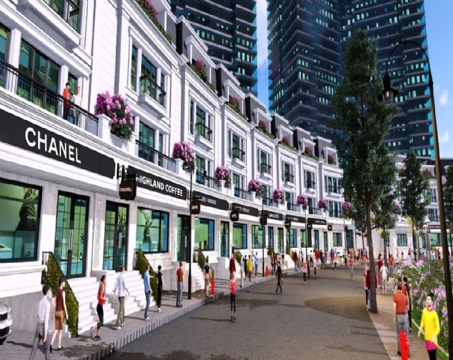 Cho thuê shophouse Sunshine Riverside - Ciputra mặt đường 30m, suất ngoại giao nhận nhà ngay.