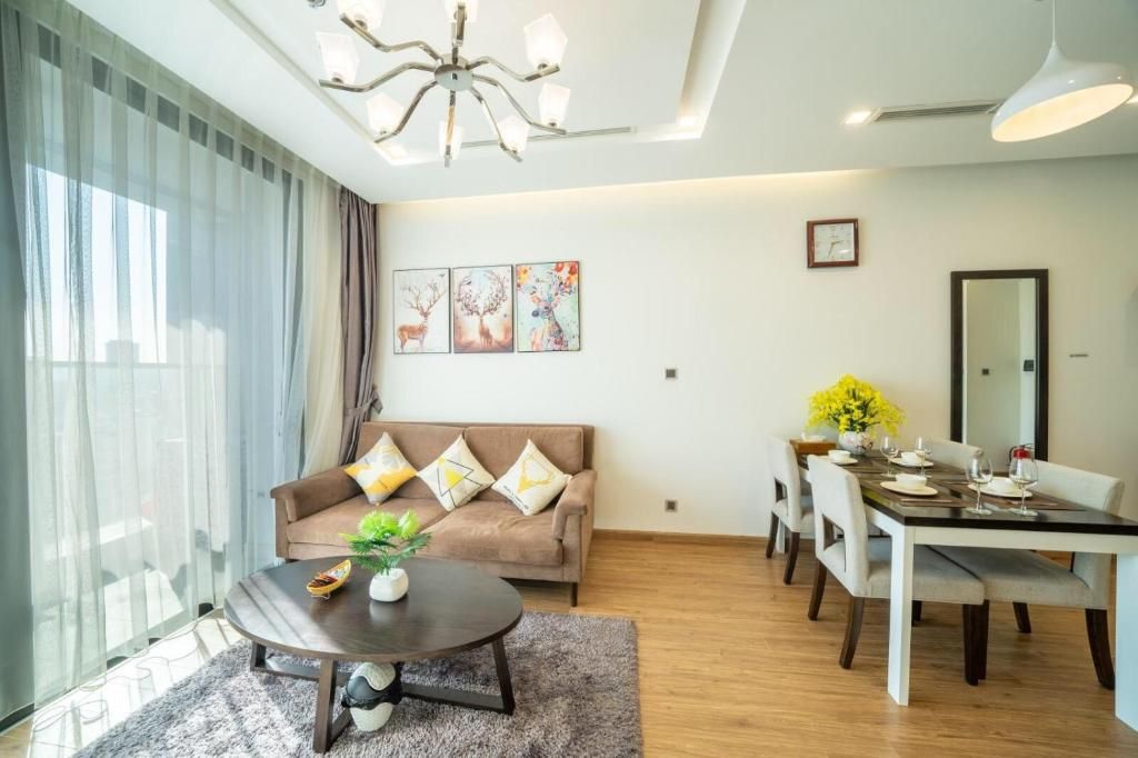Bán căn góc tầng trung 3PN hướng Tây Nam, diện tích lớn Sun Group Hà Nam giá VIP, view nội khu