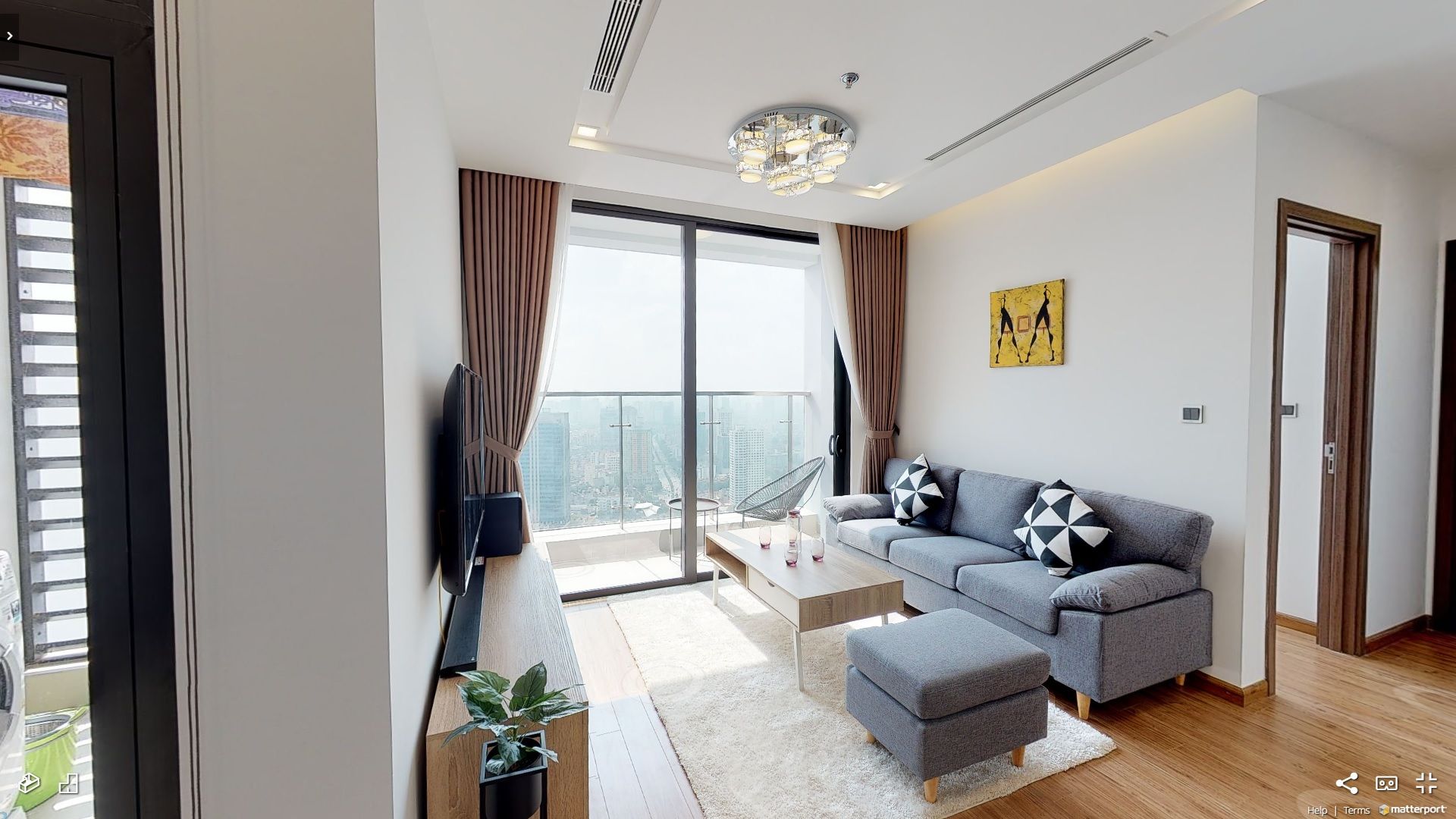 Bán căn hộ 1 phòng ngủ Vinhomes Metropolis - Diện tích: 57.17m2 - View cảnh quan đô thị