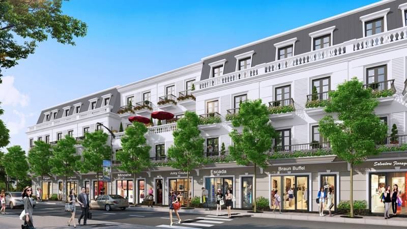 Bán shophouse DT 165m2 - khu Hướng Dương Vinhomes Riverside