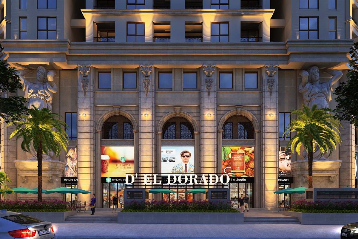 Bán shophouse chân khối đế giá ưu đãi tại toà Eldorado1 Tân Hoàng Minh