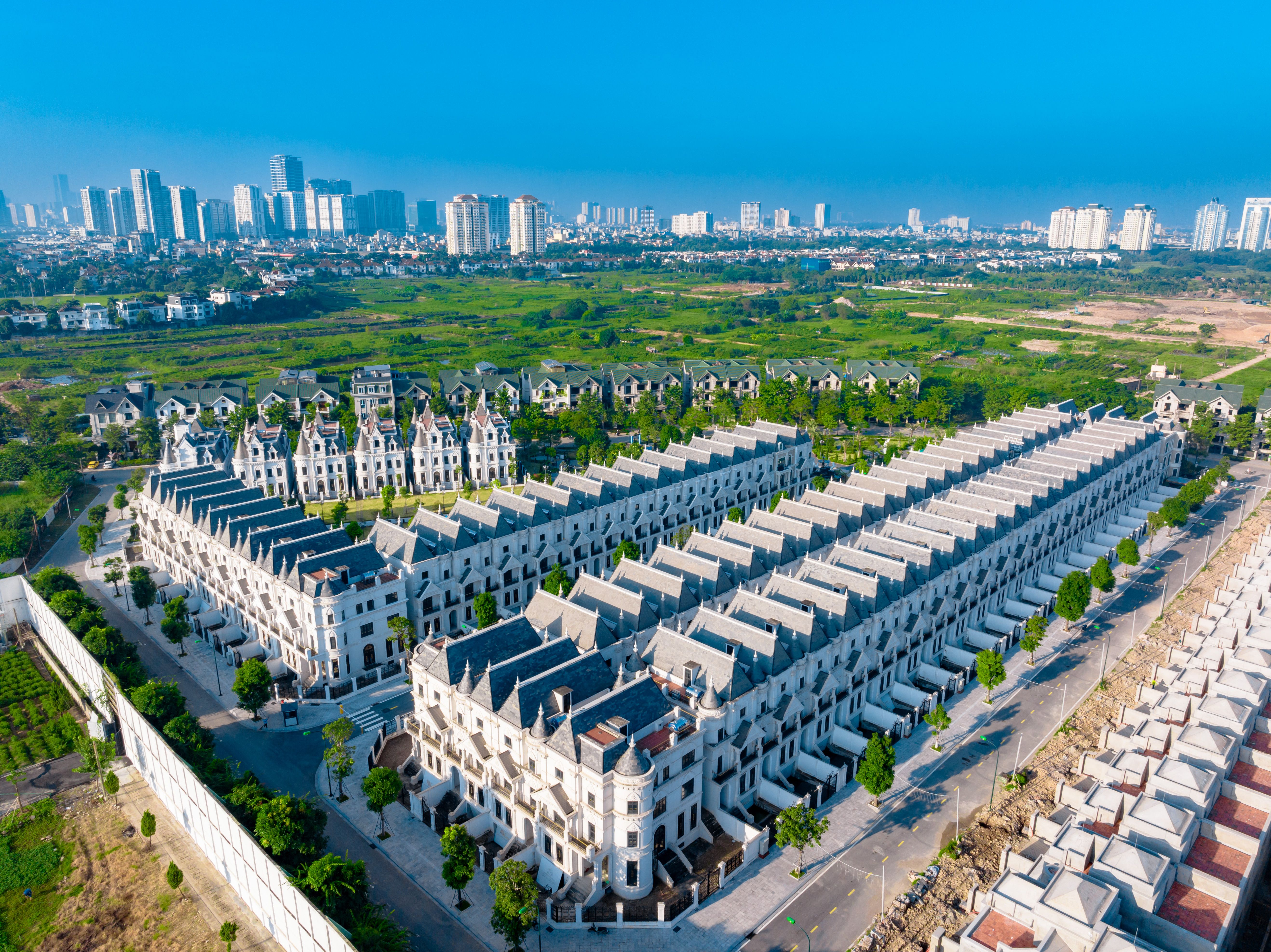 Cần mua nhà liền kề Kita Capital Ciputra, hướng Bắc, căn góc vị trí độc tôn