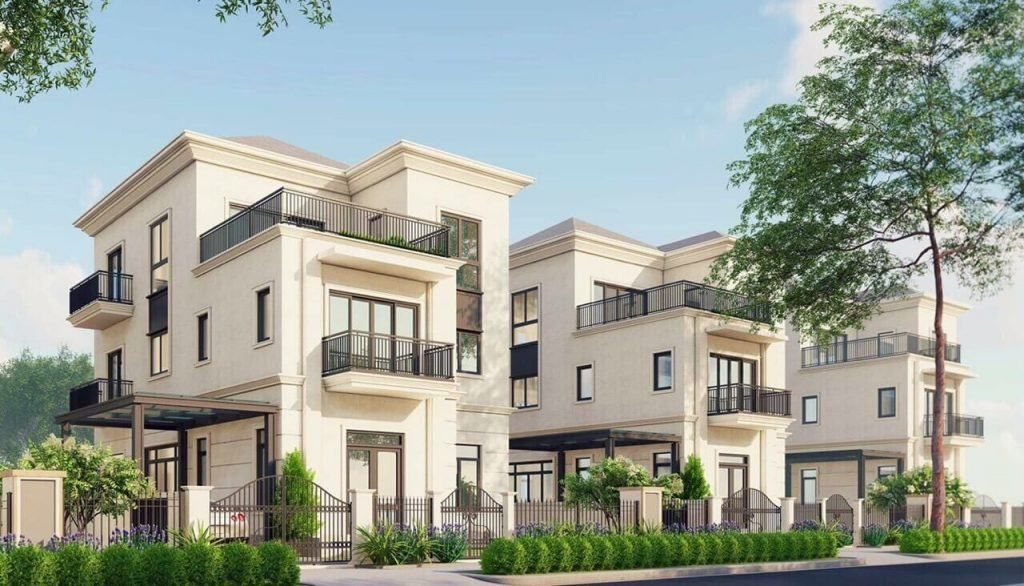 Bán biệt thự 225m2 x 3 tầng, mặt tiền 10m tại Hana Garden City Mê Linh