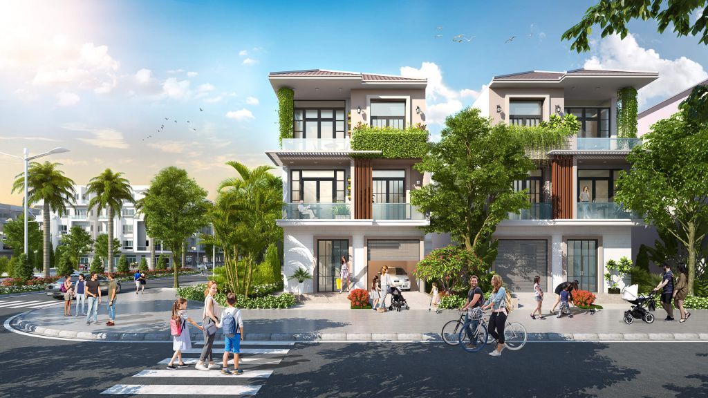 Bán nhà biệt thự 125m2 view vườn hoa tại Hana Garden City Mê Linh