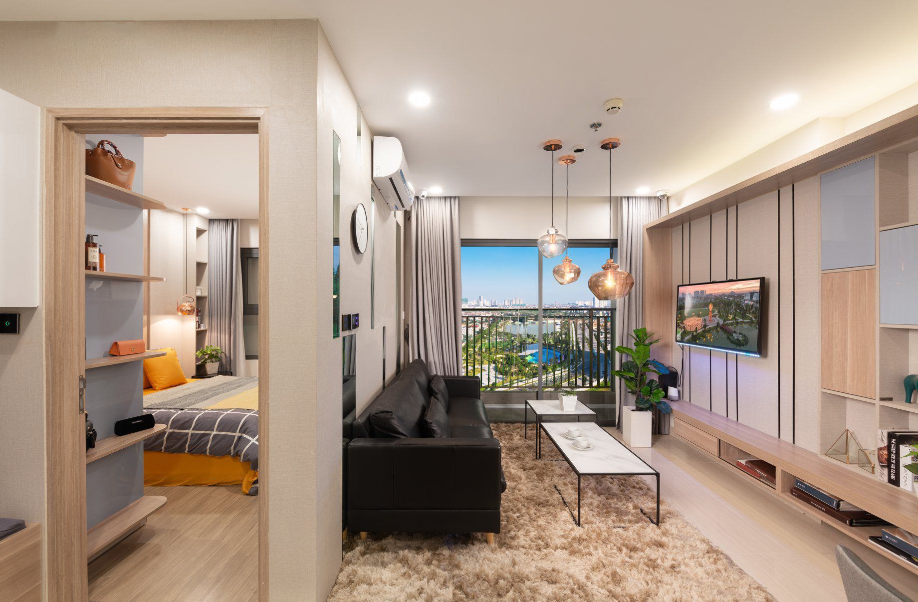 Sở hữu ngay căn hộ 1PN +1 diện tích 42,7m2 tòa GS1 The Miami Vinhomes Smart City