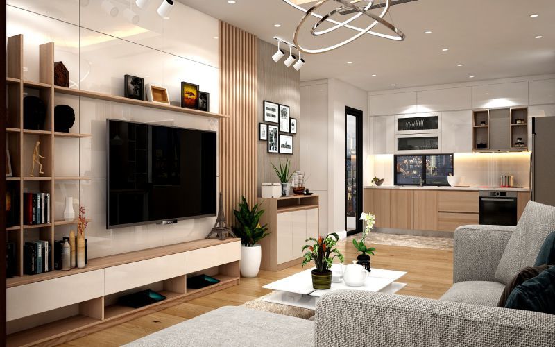 Cần bán căn hộ 2 phòng ngủ Mailand Hanoi City, hướng Đông, view tầng cao thoáng
