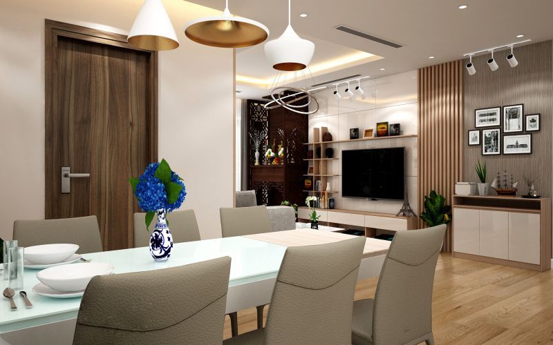 Bán căn hộ 2 phòng ngủ chung cư Lumi Hà Nội, ban công hướng Tây Tứ Trạch, view tầng cao