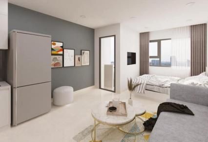 Bán chung cư Studio DT 31m2 tầng trung hướng Đông Tứ Trạch view công viên Masteri Grand Avenue