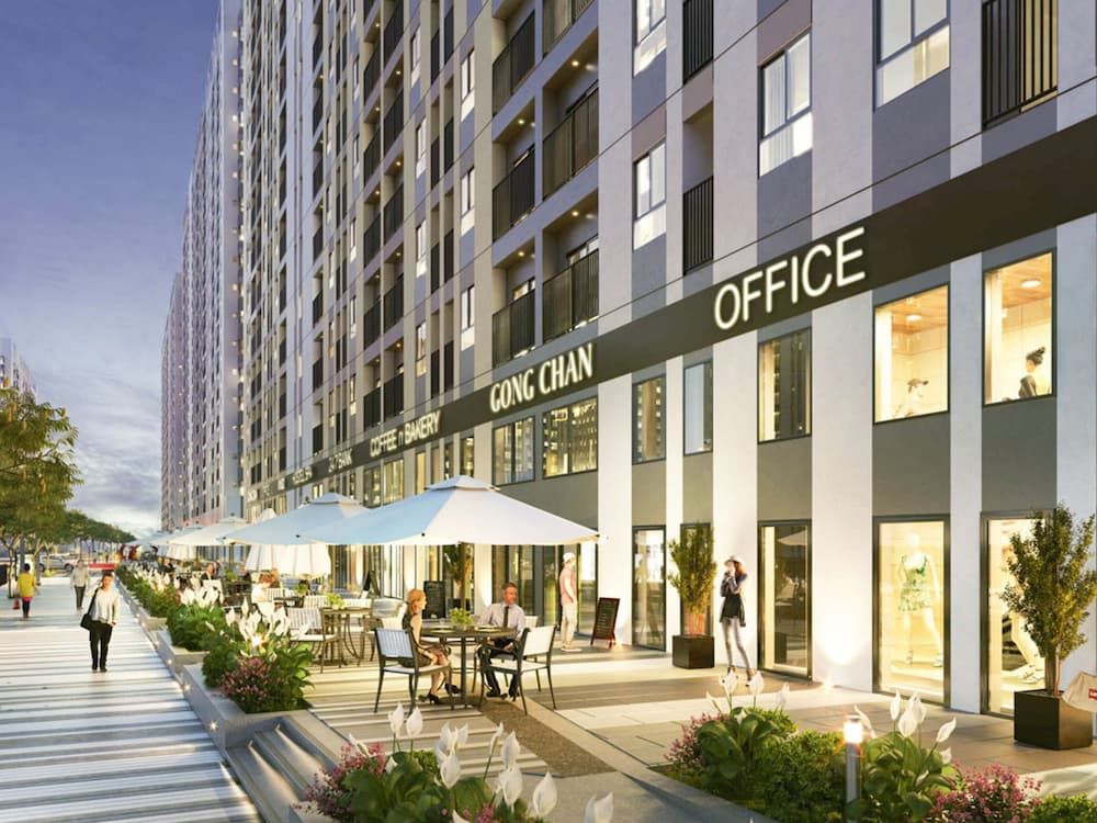 Cho thuê shophouse khối đế - Mặt tiền 5m view công viên Sunshine River Park Phú Thượng giá VIP