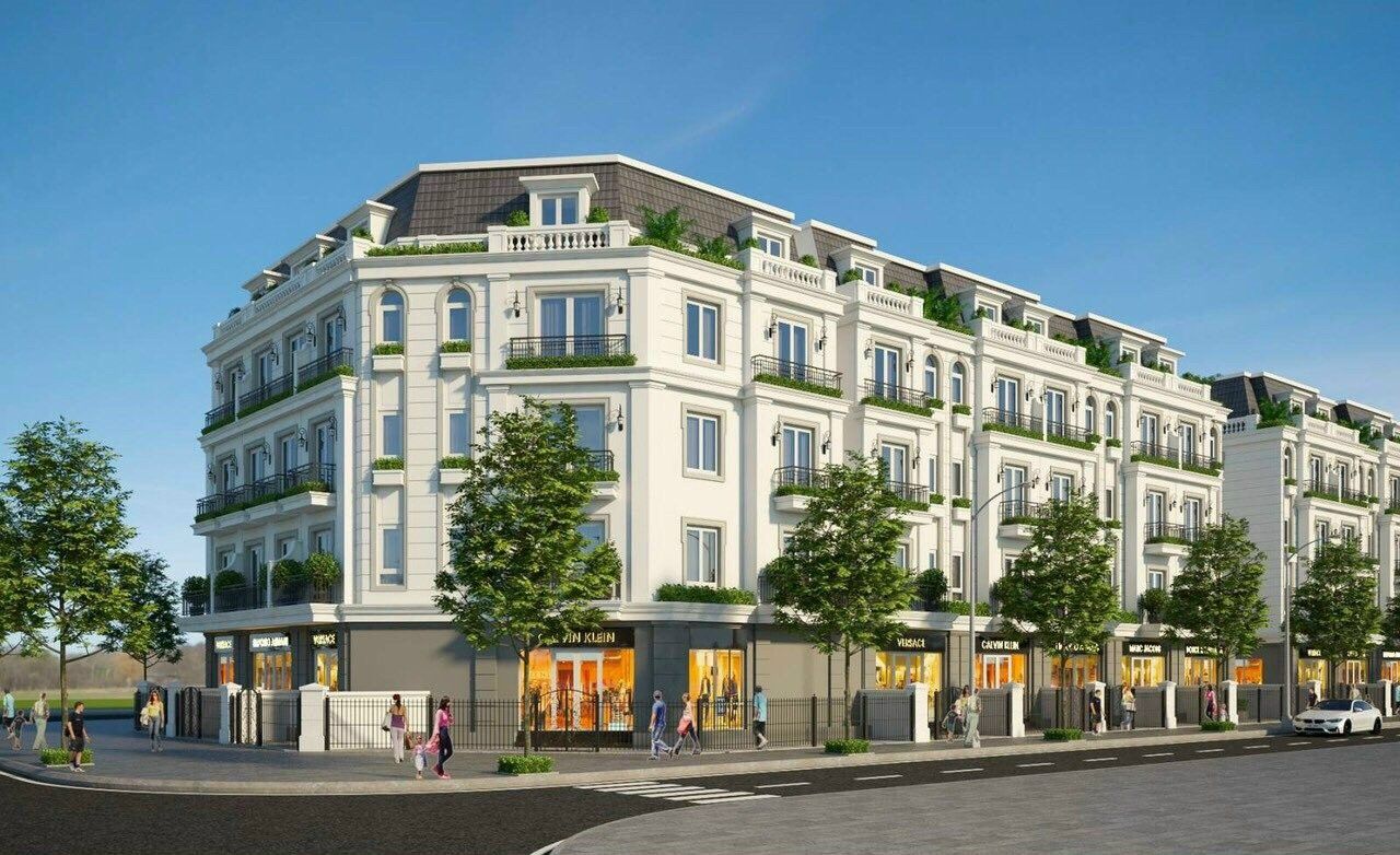 Cho thuê nhanh nhà liền kề The Diamond Park Mê Linh hướng Bắc diện tích 120m2 full đồ mới đẹp