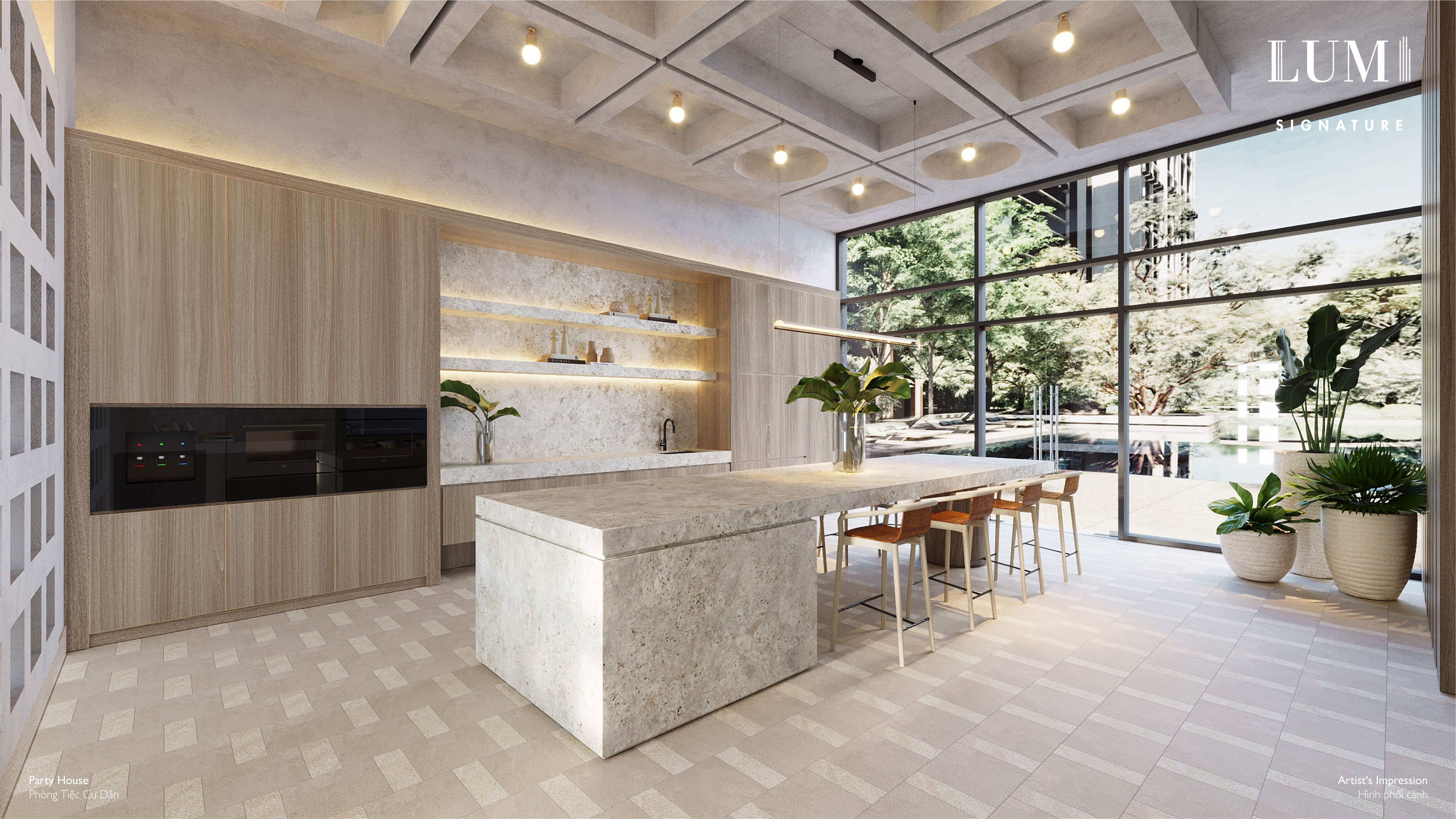 Bán căn hộ chung cư 1 phòng ngủ tòa Signature 1 Lumi Hà Nội, DT 42m2, view tầng cao, hướng Nam
