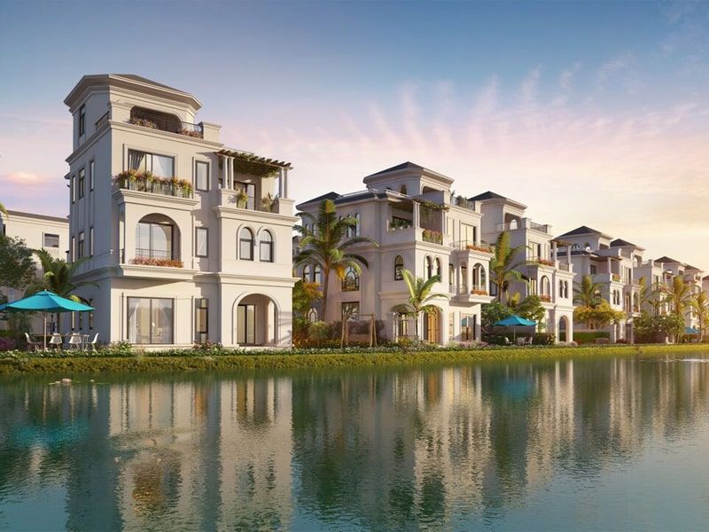 Cho thuê liền kề Golf Land căn góc view trường học Vinhomes Royal Island