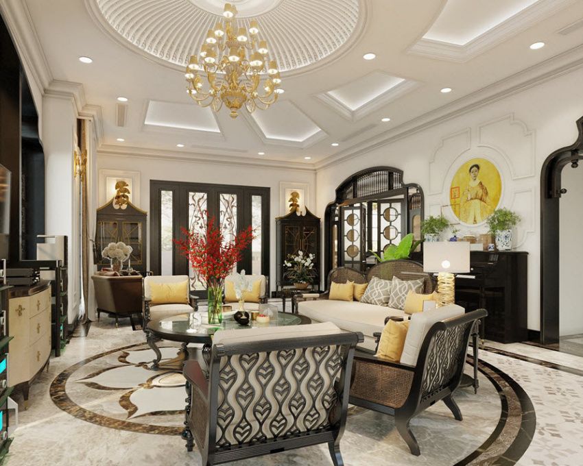 Cho thuê biệt thự song lập Jade Square Phạm Văn Đồng ban công Đông Tứ Trạch DT 157m2, mặt tiền 6m