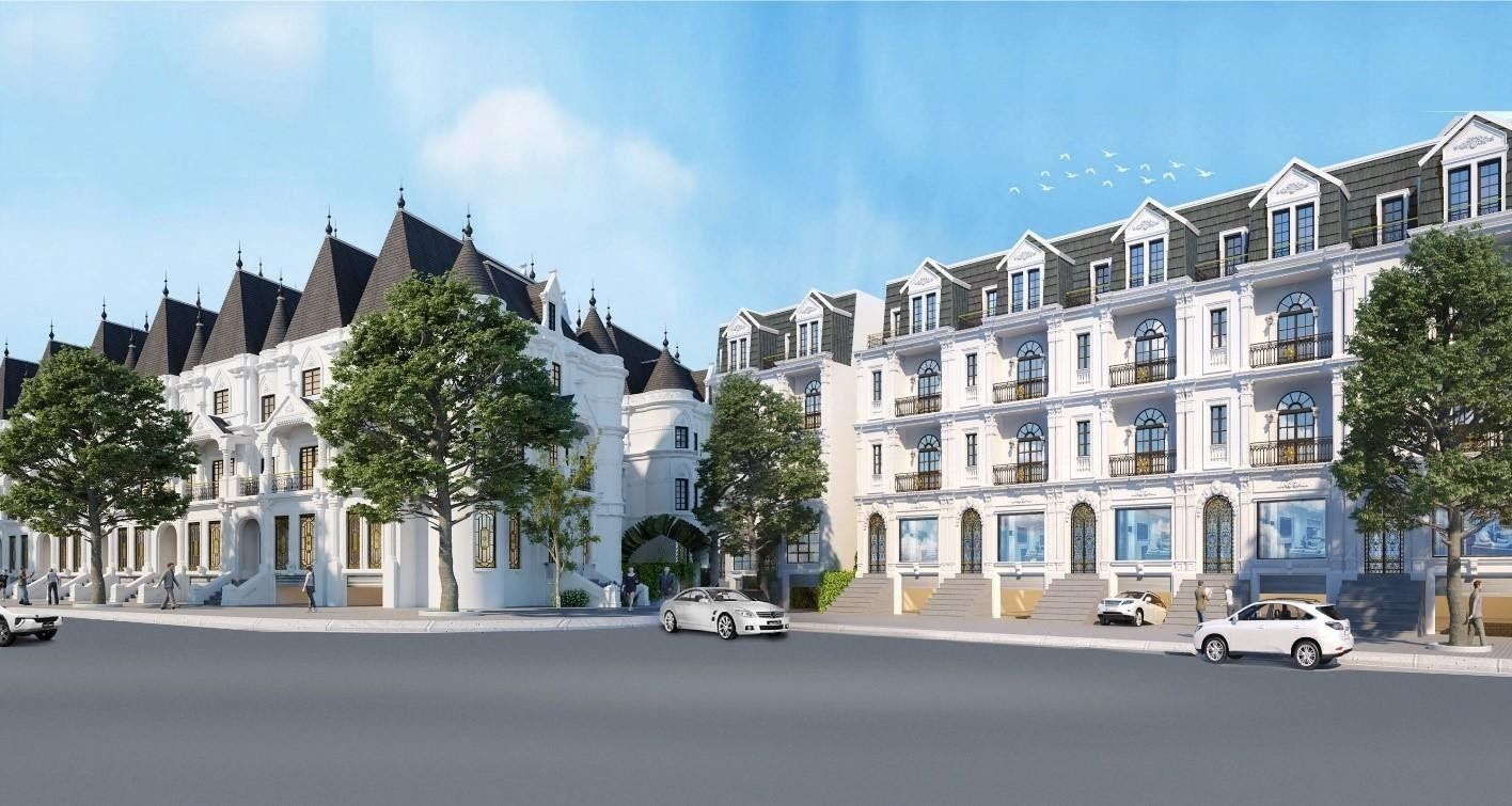 [HOT] Bán shophouse phân khu Nguyệt Quế Vinhomes Star City hướng Đông Bắc - DT: 130m2/4 tầng 1 tum