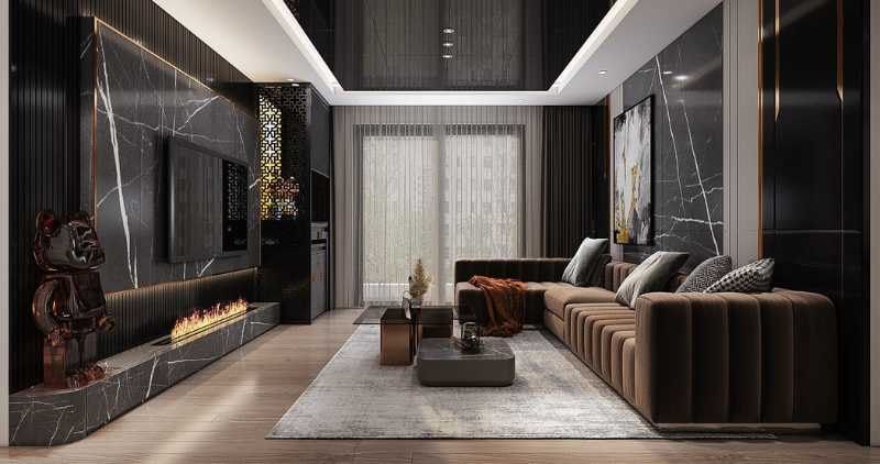 Bán căn hộ 3 phòng ngủ 90m² The InterOne Bắc Giang hướng Đông – Ban công rộng, sáng thoáng