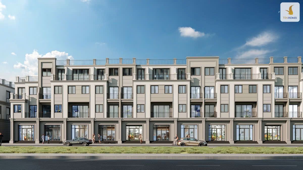 Bán căn góc liền kề Đông Tứ Trạch - V. Hoàng Hôn Vinhomes Global Gate Hạ Long xây thô mặt trong
