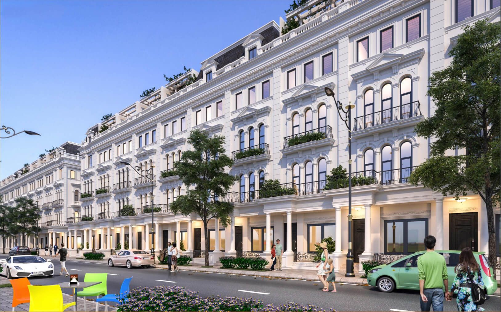 Chính chủ cho thuê căn shophouse 105m2 hướng Tây tại KĐT Louis City Đại Mỗ