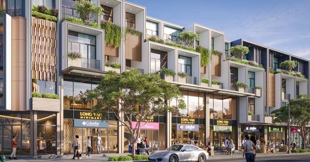 Cho thuê căn góc shophouse đối diện công viên vị trí đẹp kinh doanh Vinhomes Green Paradise Cần Giờ