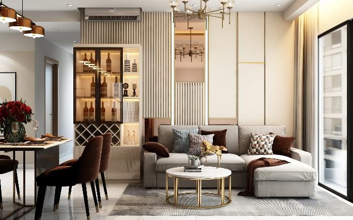 Mua căn hộ chung cư 2 phòng ngủ hướng Tây Bắc view sông Hồng Noble Crystal Tây Hồ mặt kính Low-E