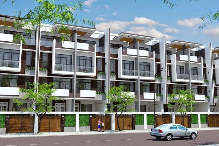 Bán liền kề căn góc hướng Tây - Bàn giao mặt ngoài 4 tầng kinh doanh tốt Forestia MIK Phố Nối