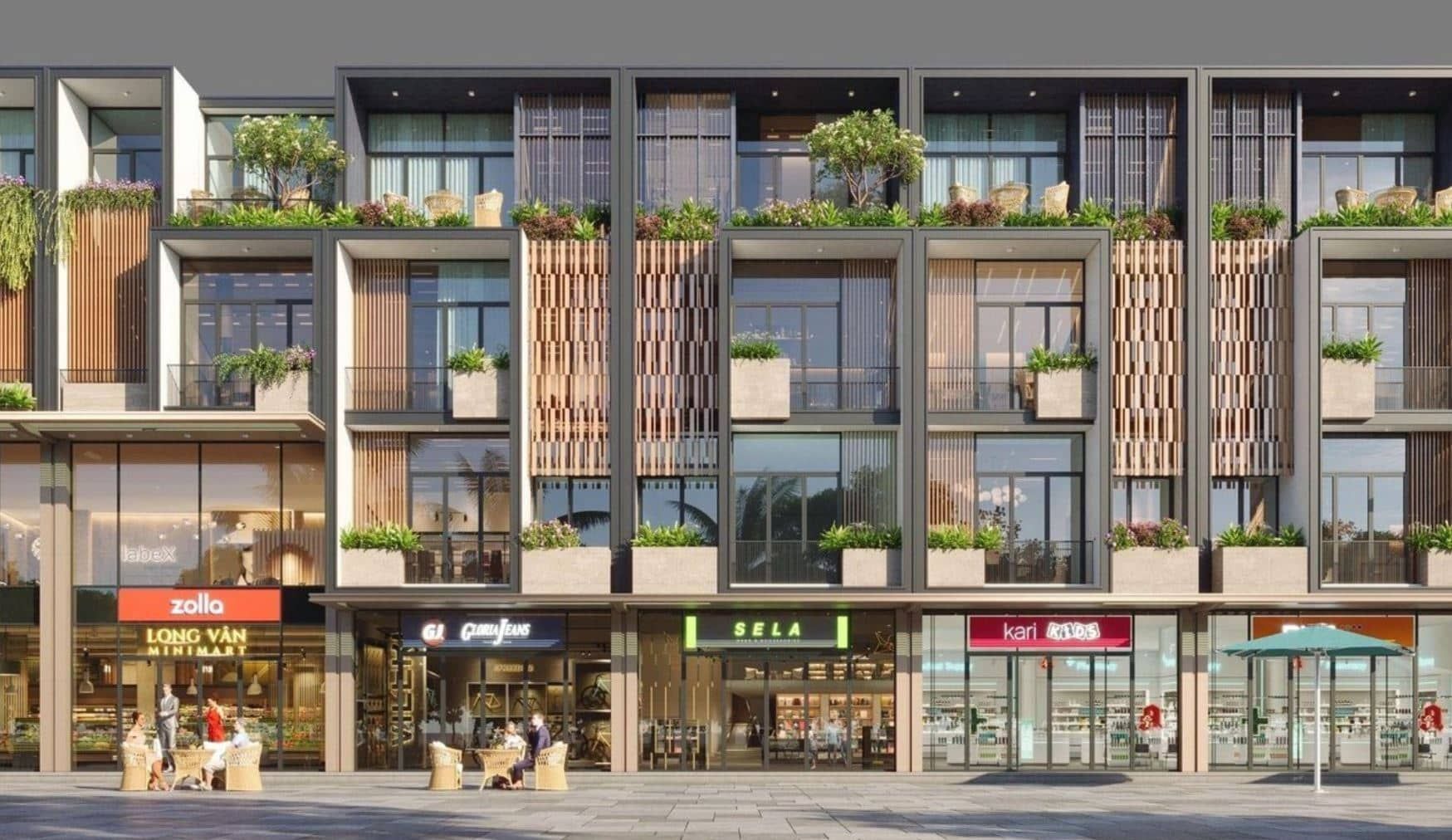 Bán nhà phố shophouse VIP Tây Bắc bàn giao thô mặt trong mặt tiền 9m kinh doanh tốt Vin Apollo City