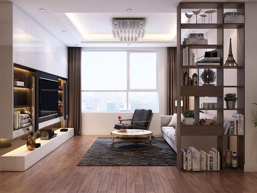 Cho thuê 2PN HH6 The InterOne Bắc Giang 72m², full nội thất, giá tốt, view quảng trường