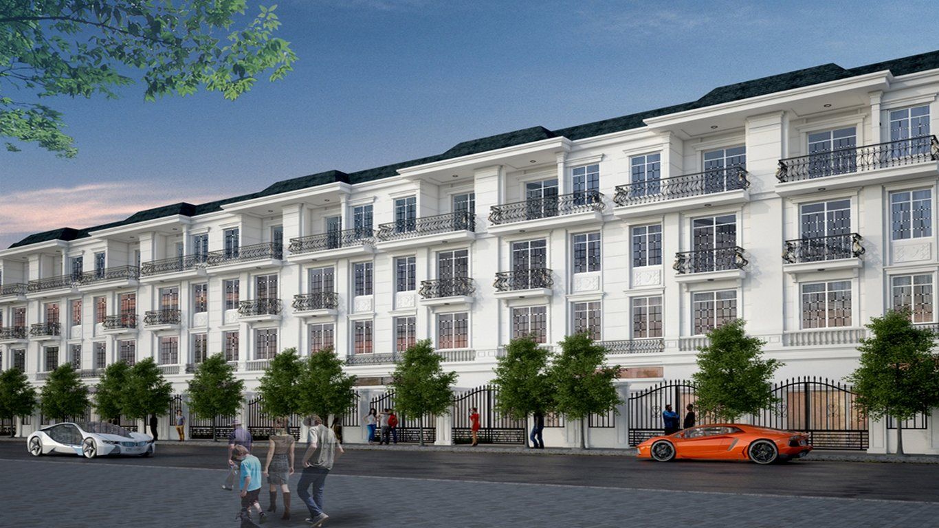 Bán liền kề chính Tây hoàn thiện mặt ngoài, mặt tiền 5m trong 4 tầng The Metropolitan Bắc Giang