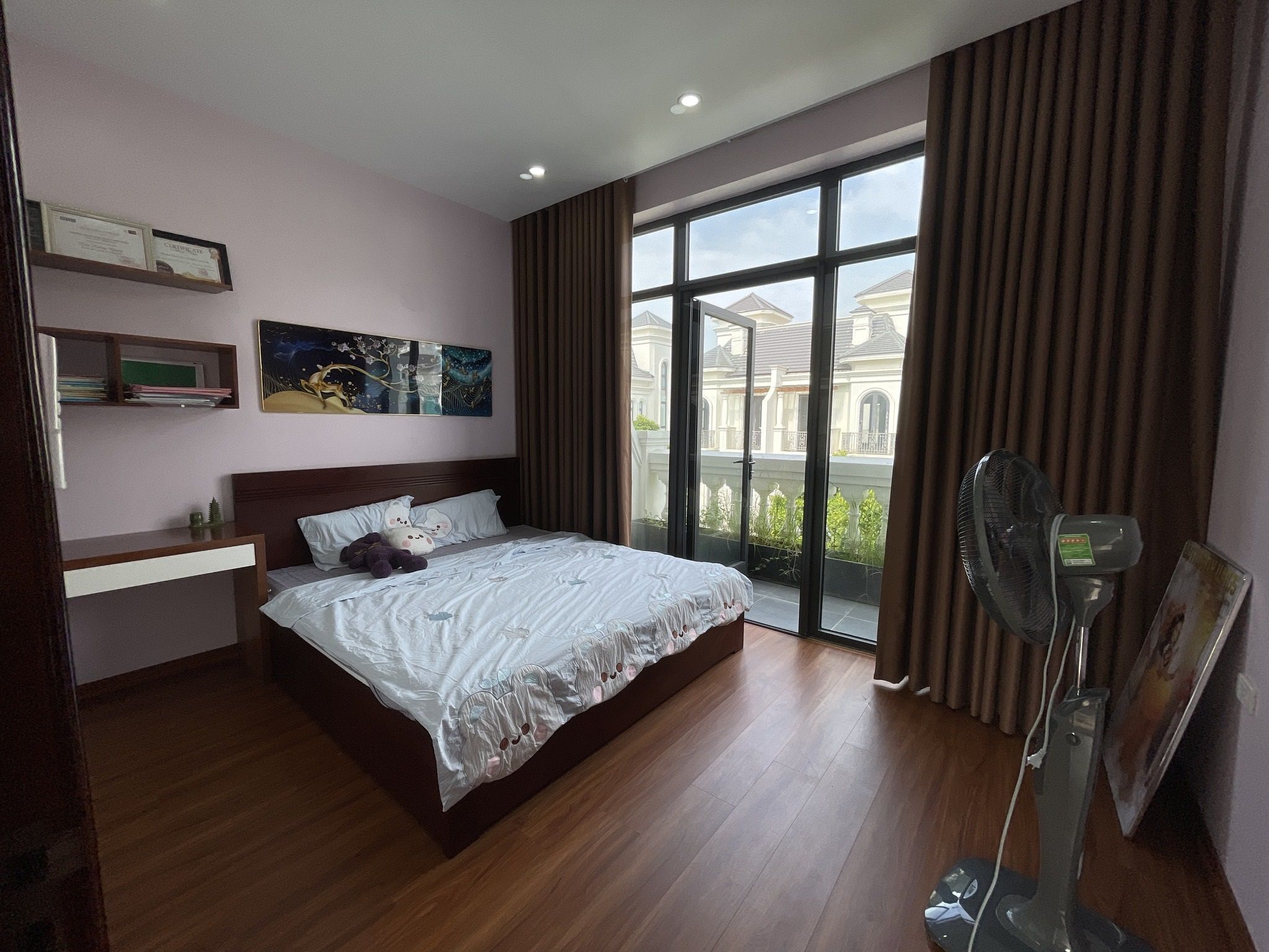 Cần cho thuê gấp shophouse hướng Bắc siêu đẹp, DT 88m2 KDT Văn Phú Hà Đông