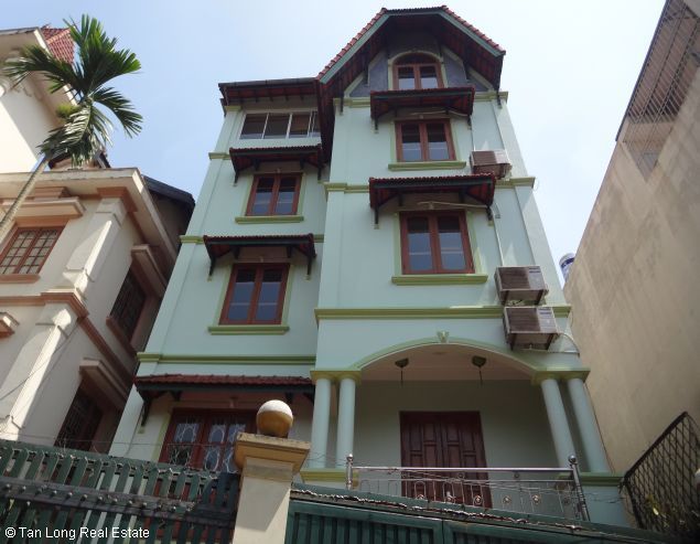 Nhà 5 tầng cho thuê tại Tô Ngọc Vân, quận Tây Hồ