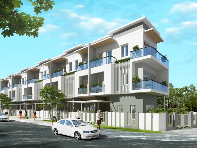 Cần thuê liền kề căn góc Sunshine Đồng Nai Rivernia Finance & Tech Hub kế công viên 4 tầng
