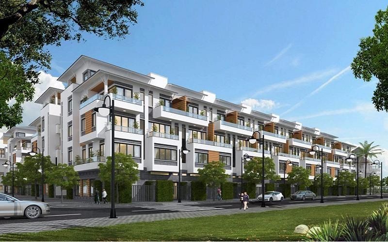 Bán shophouse KĐT Mỹ Hưng Cienco 5 Hải Phát: 100m2 x 3,5 tầng vừa kinh doanh vừa ở