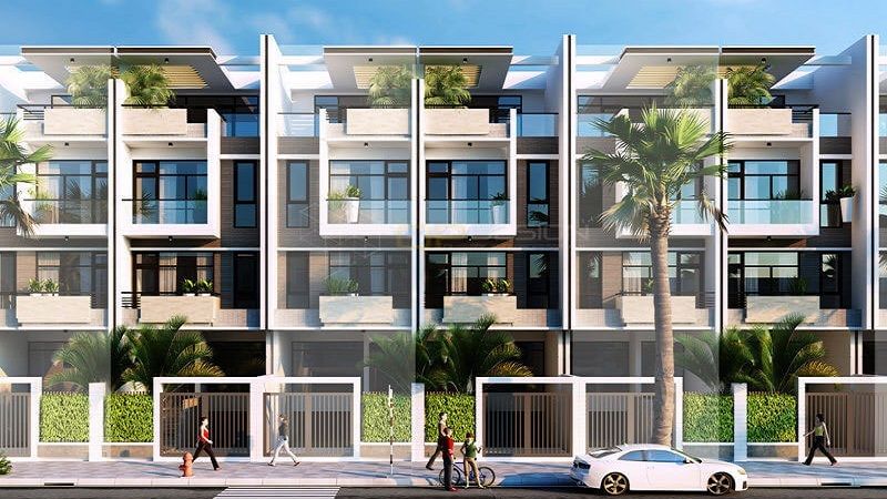 Mua nhà liền kề Tây Nam vừa ở, vừa kinh doanh xây 4 tầng Vinhomes Urban Lake Long An bàn giao thô
